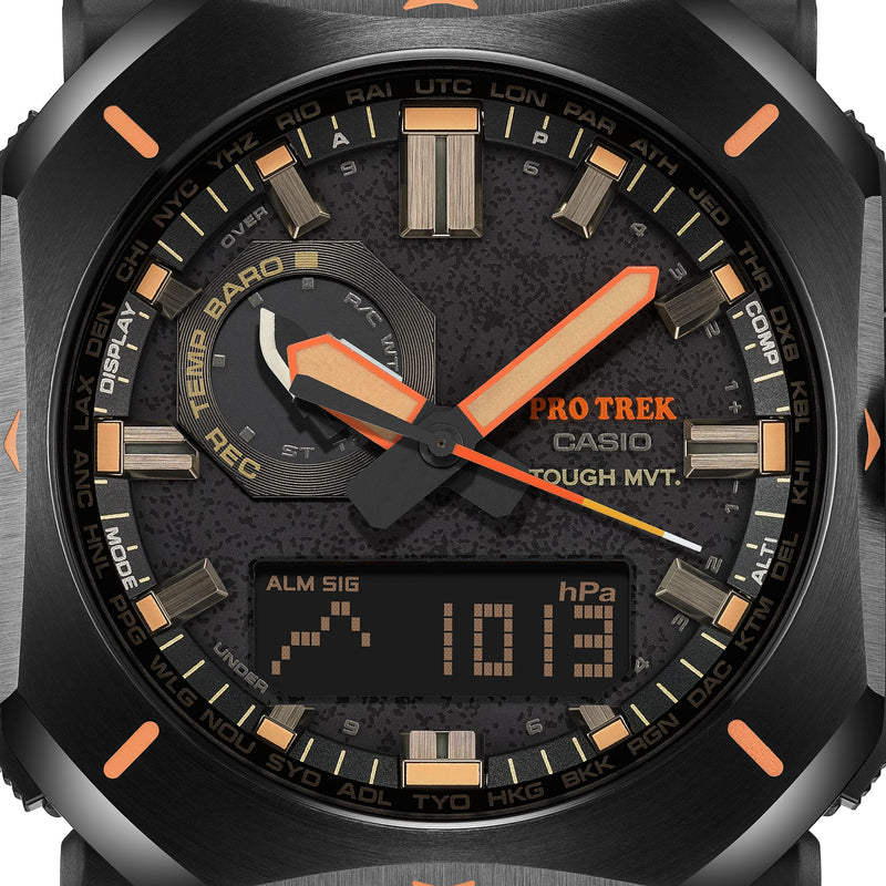 Casio Protrek Climber Line Solar Black Dial Watch PRW6900YL-5D