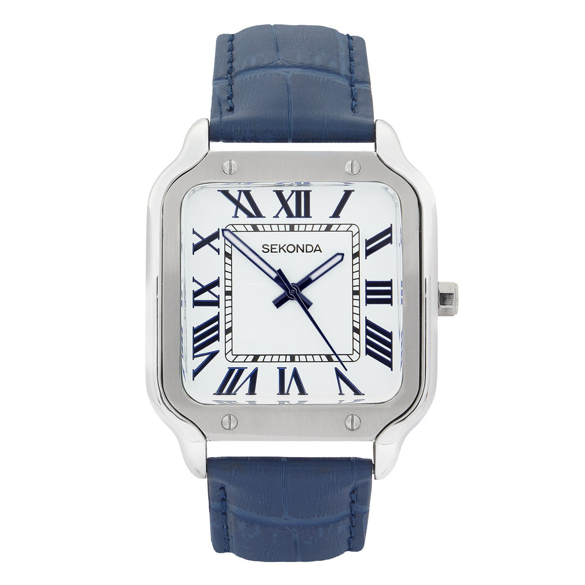 Sekonda Rene White Dial 39mm Mens Watch Blue SK30286