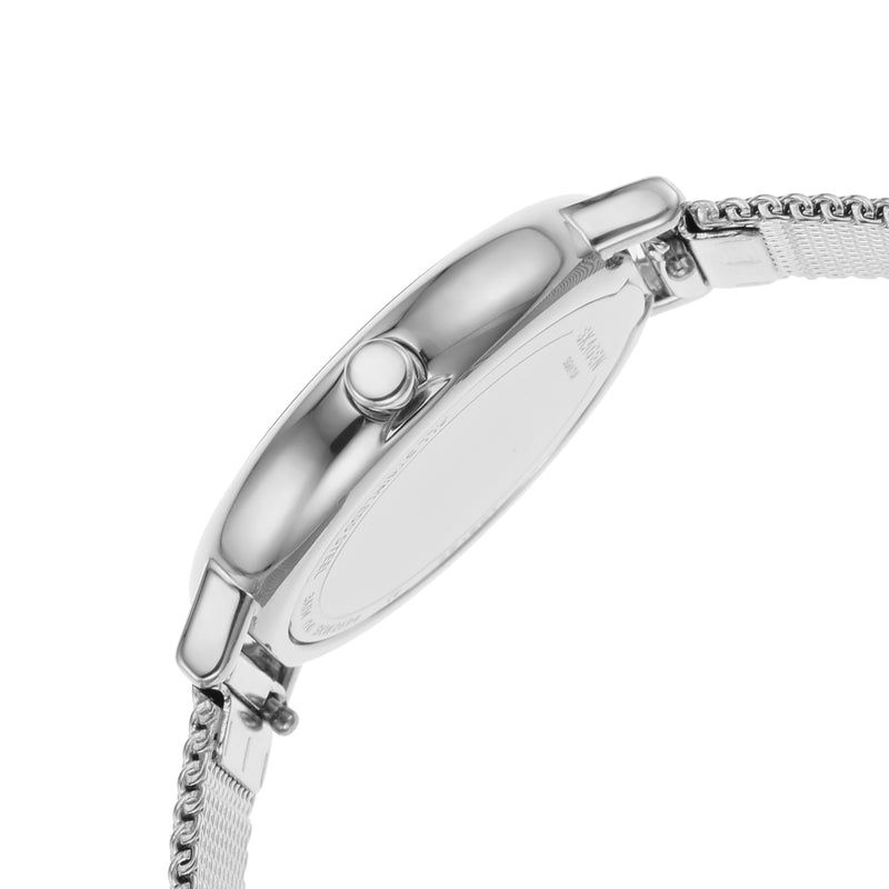 Skagen Signatur Women's White Dial Silver Bracelet Watch - SKW2692