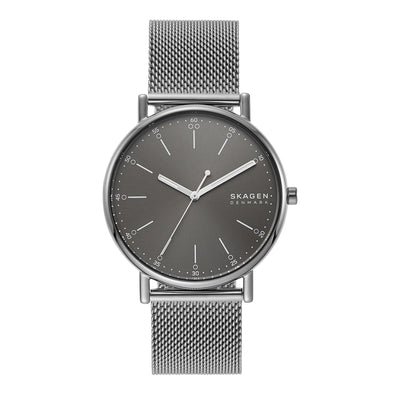 Skagen Signatur Sustainable Gray Steel Mesh Watch SKW6577