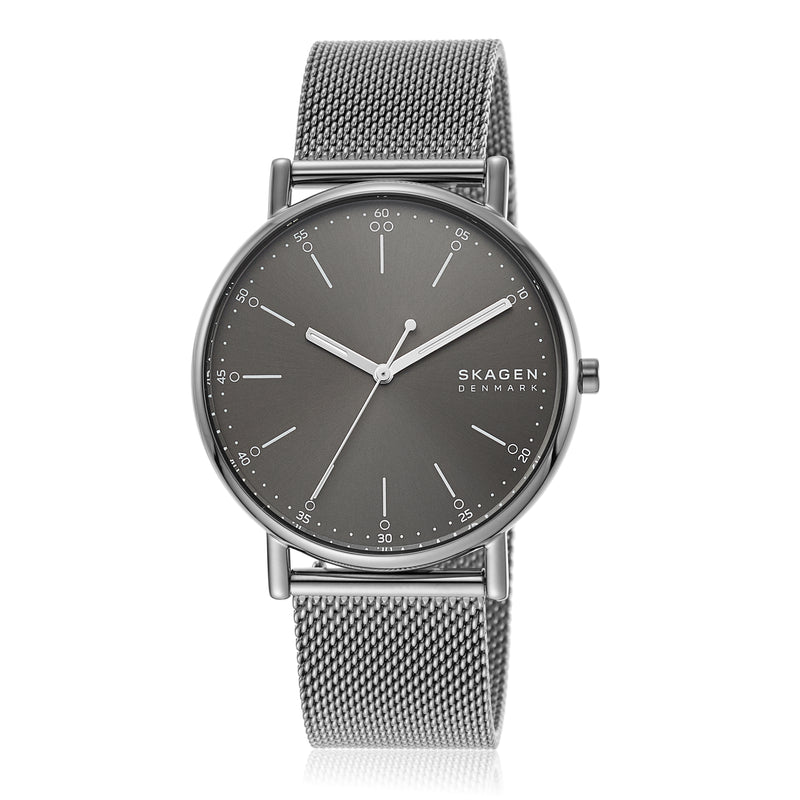 Skagen Signatur Sustainable Gray Steel Mesh Watch SKW6577