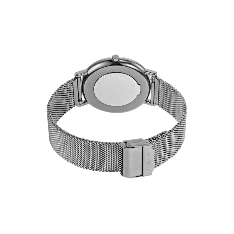 Skagen Signatur Sustainable Gray Steel Mesh Watch SKW6577