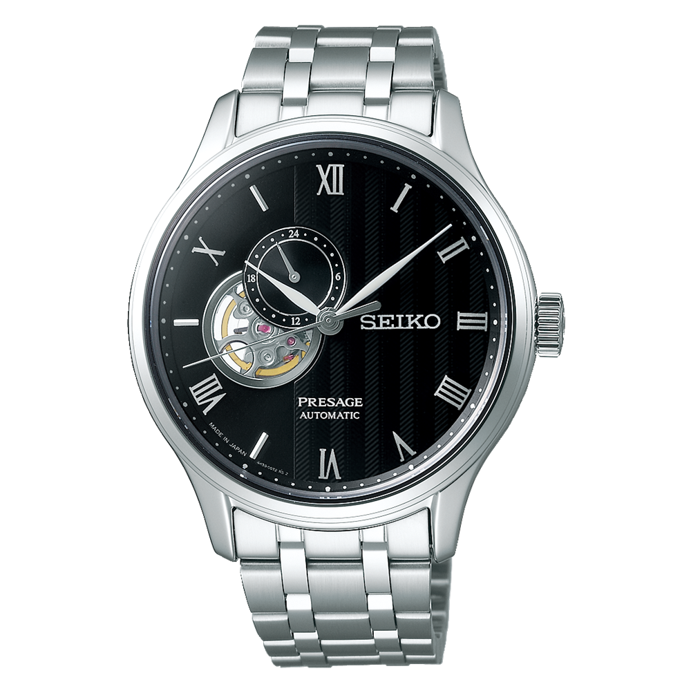 Seiko Presage SSA377J Elegant Japanese Garden Open Heart Watch