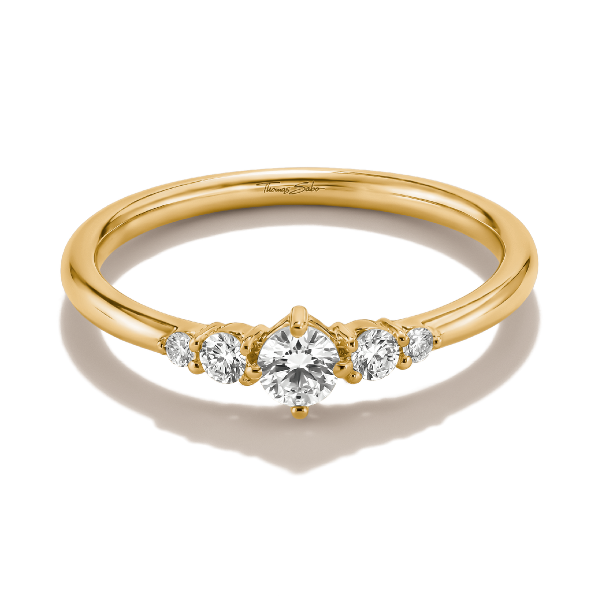 Thomas Sabo Ring with zirconia stones