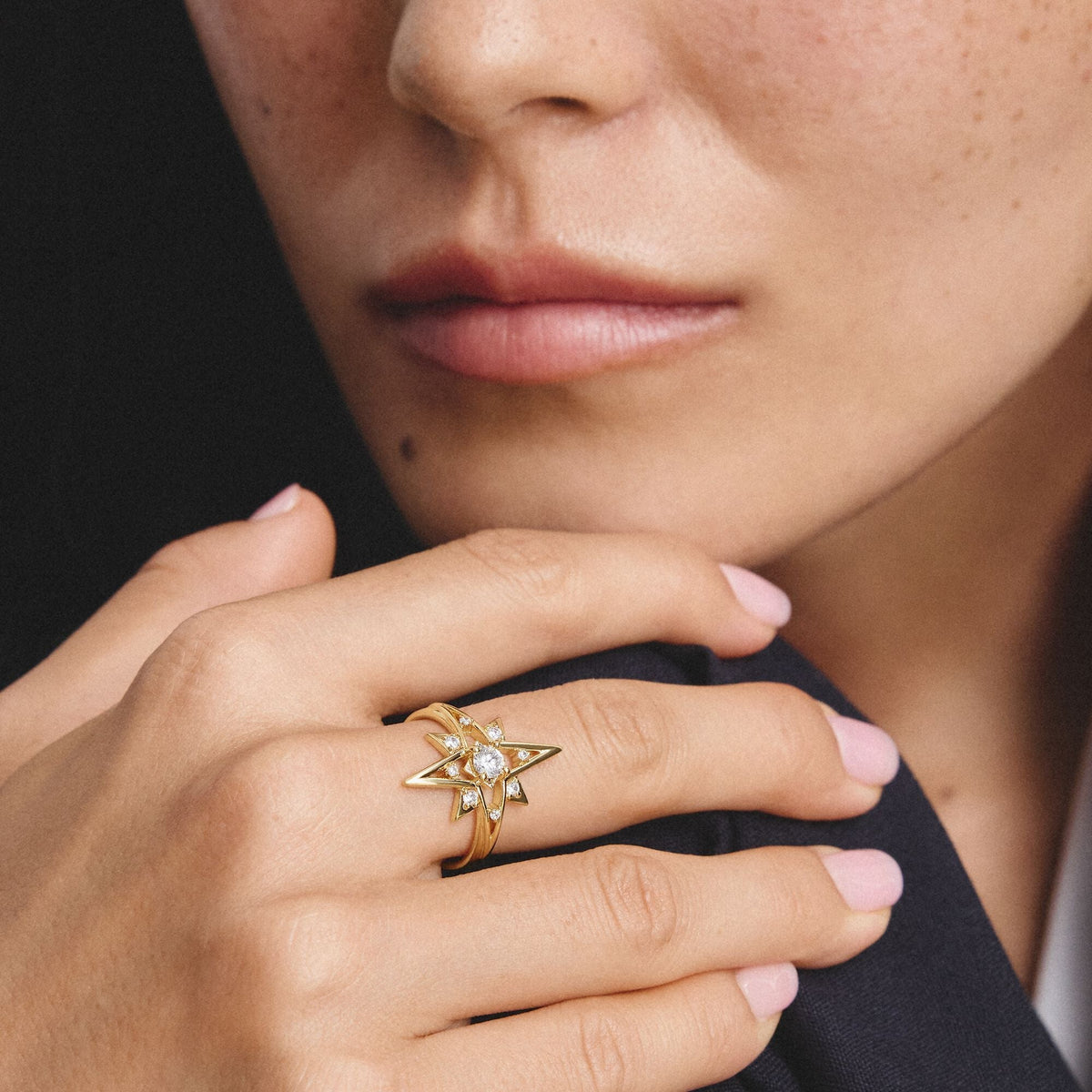 Thomas Sabo Ring star with zirconia TR2550MY52 view 2