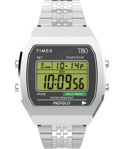 Timex T80 Steel 36mm Stainless Steel Bracelet Watch