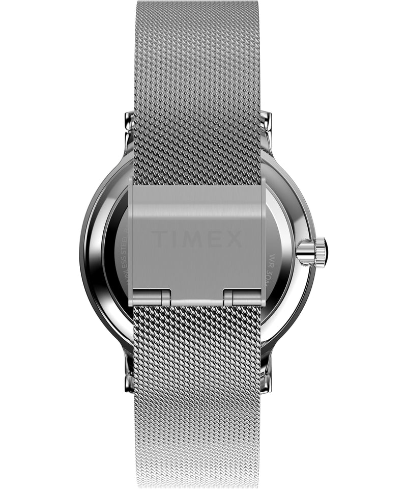 Timex Transcend 34mm Stainless Steel Silver Dial Watch TW2V92900