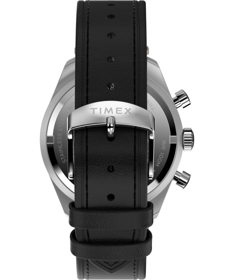 Timex Waterbury Chronograph Leather Strap Watch TW2Y18600