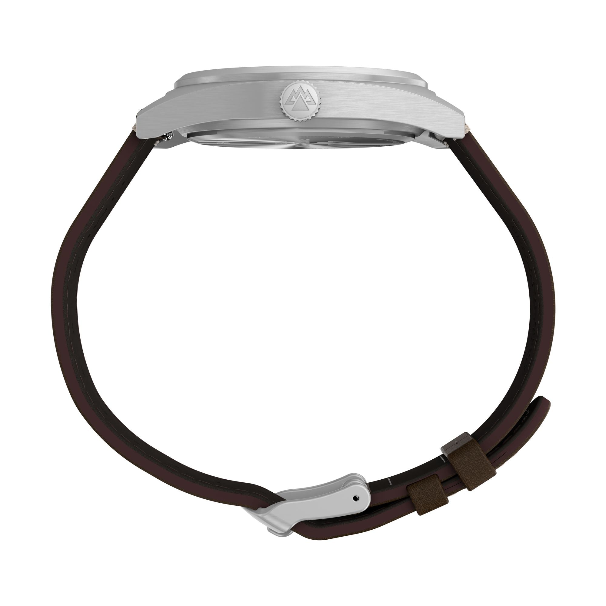 Timex Expedition Capstone Blue Dial with Brown Leather Band TW2Y30600