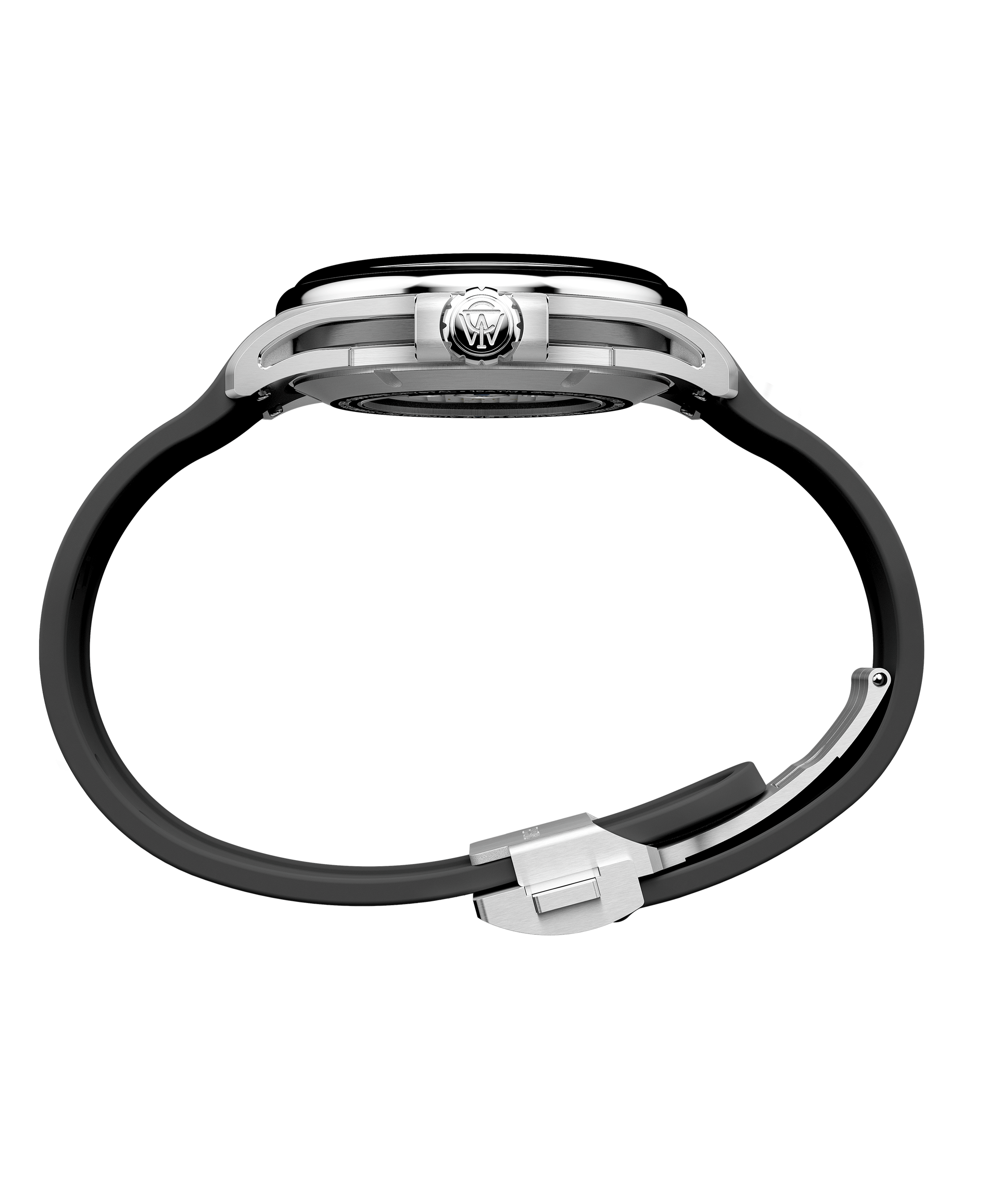 Timex Atelier Swiss Automatic GMT M1A Rubber Band Men's Watch TW2Y72400