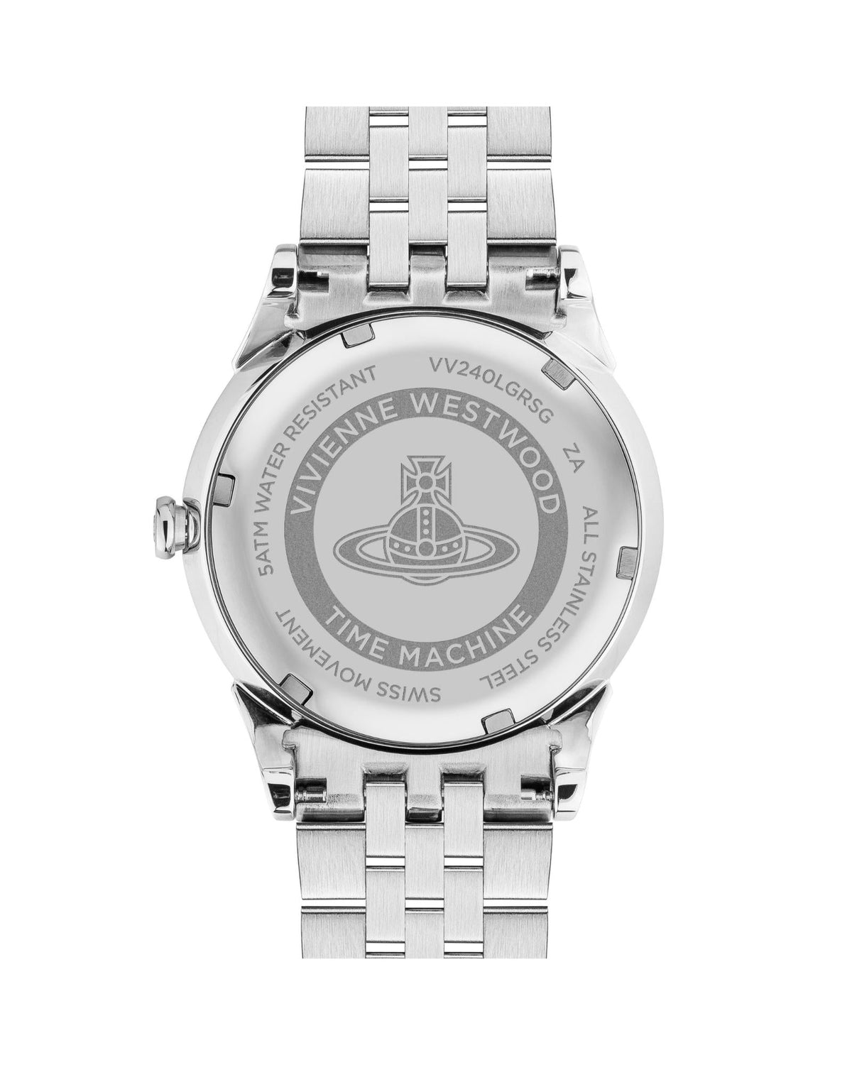 Vivienne Westwood Seymore Green Dial Two Tone Strap Watch