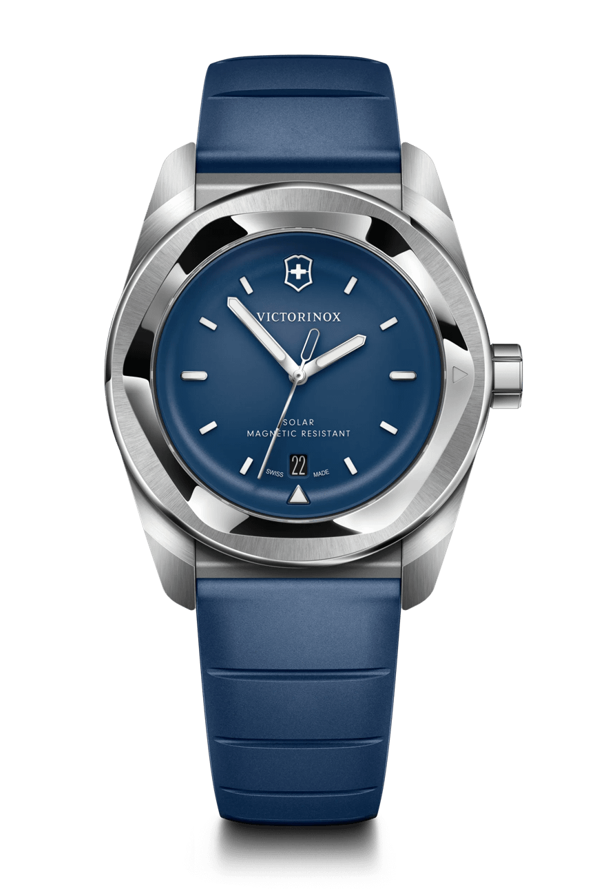 Victorinox Concept One Solar 39mm Blue Rubber and Dial Watch 242053