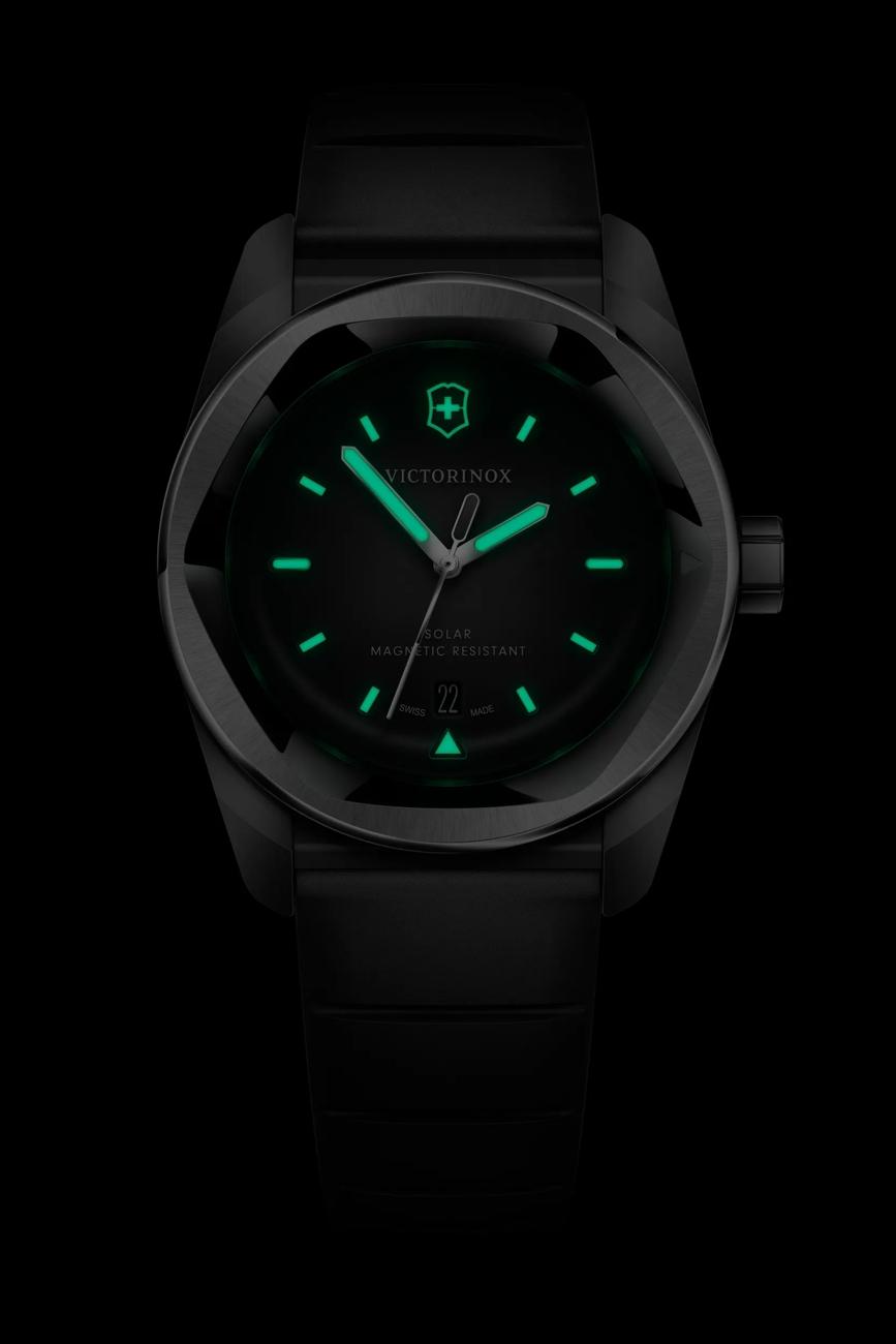 Victorinox Concept One Solar 39mm Black Rubber and Dial Watch 242054