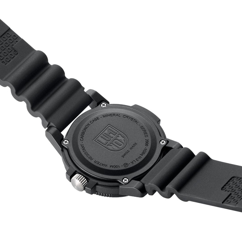 Luminox Sea Bass Carbonox Black Rubber Strap Watch X2.2001