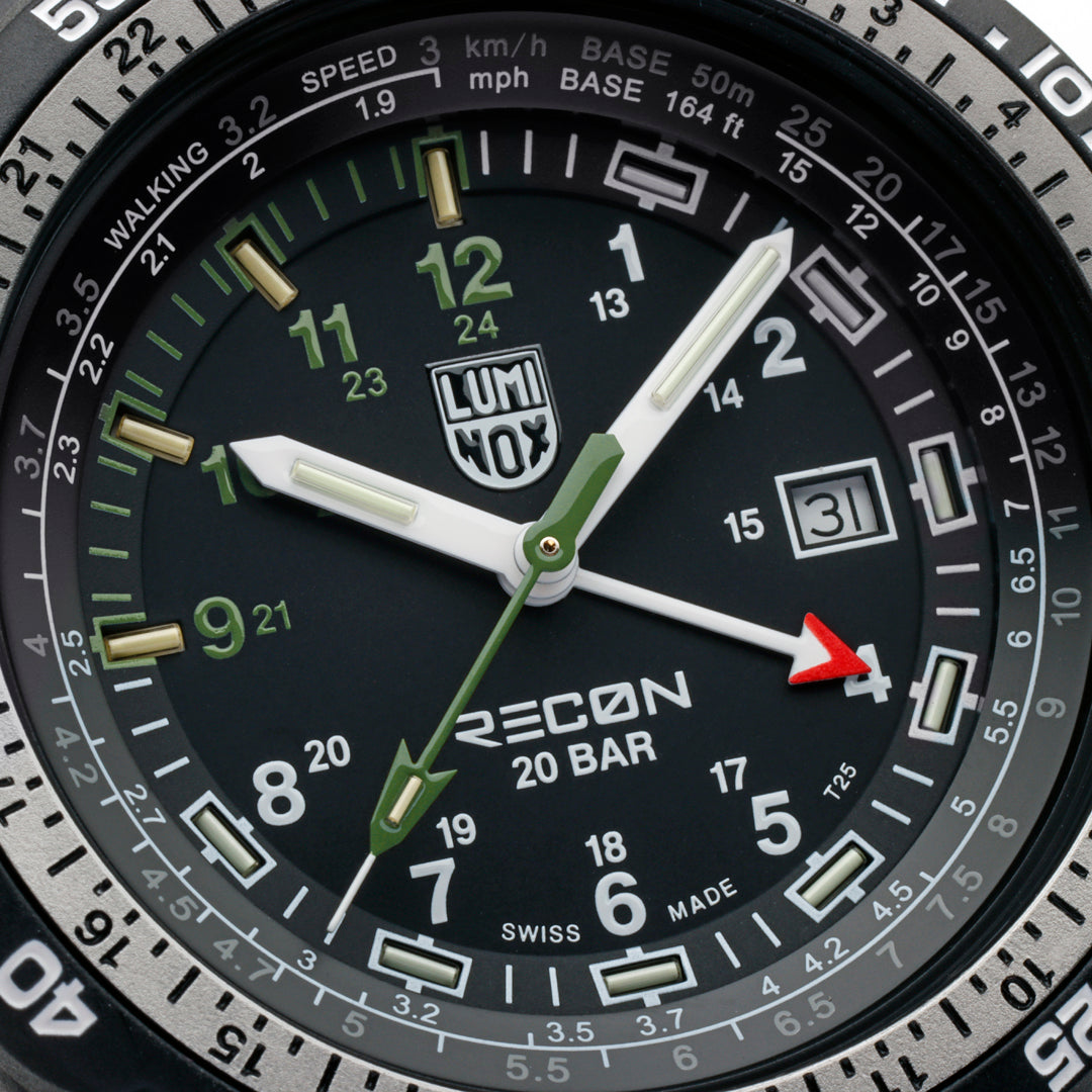 Luminox Recon Nav Spec Black Dial Watch XL.8837.SET
