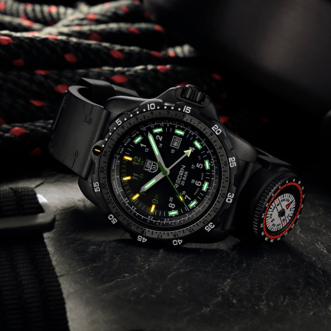 Luminox Recon Nav Spec Black Dial Watch XL.8837.SET