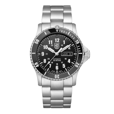 Luminox Automatic Sport Timer Black Dial Stainless Steel Watch XS.0921.M
