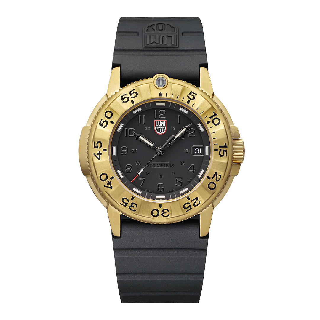 Luminox Navy SEAL Foundation Black Rubber Watch 3220