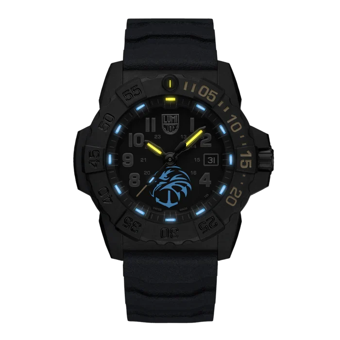 Luminox Navy SEAL Foundation The Guardian, 45mm military, diver's watch XS.3505.NSF.N
