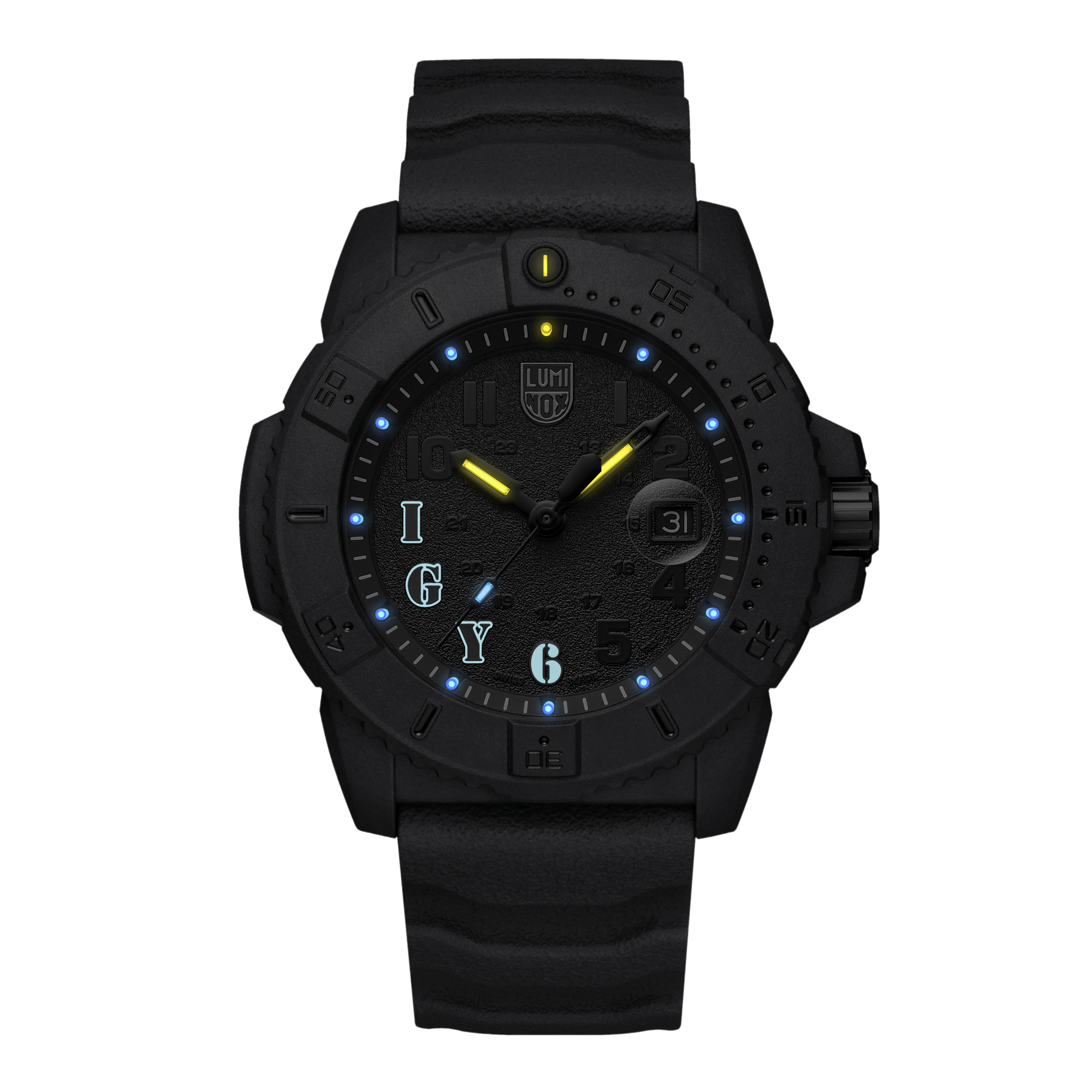 Luminox Limited Edition Navy Seal Foundation Black Dial Watch XS.3611.IGY6.NSF