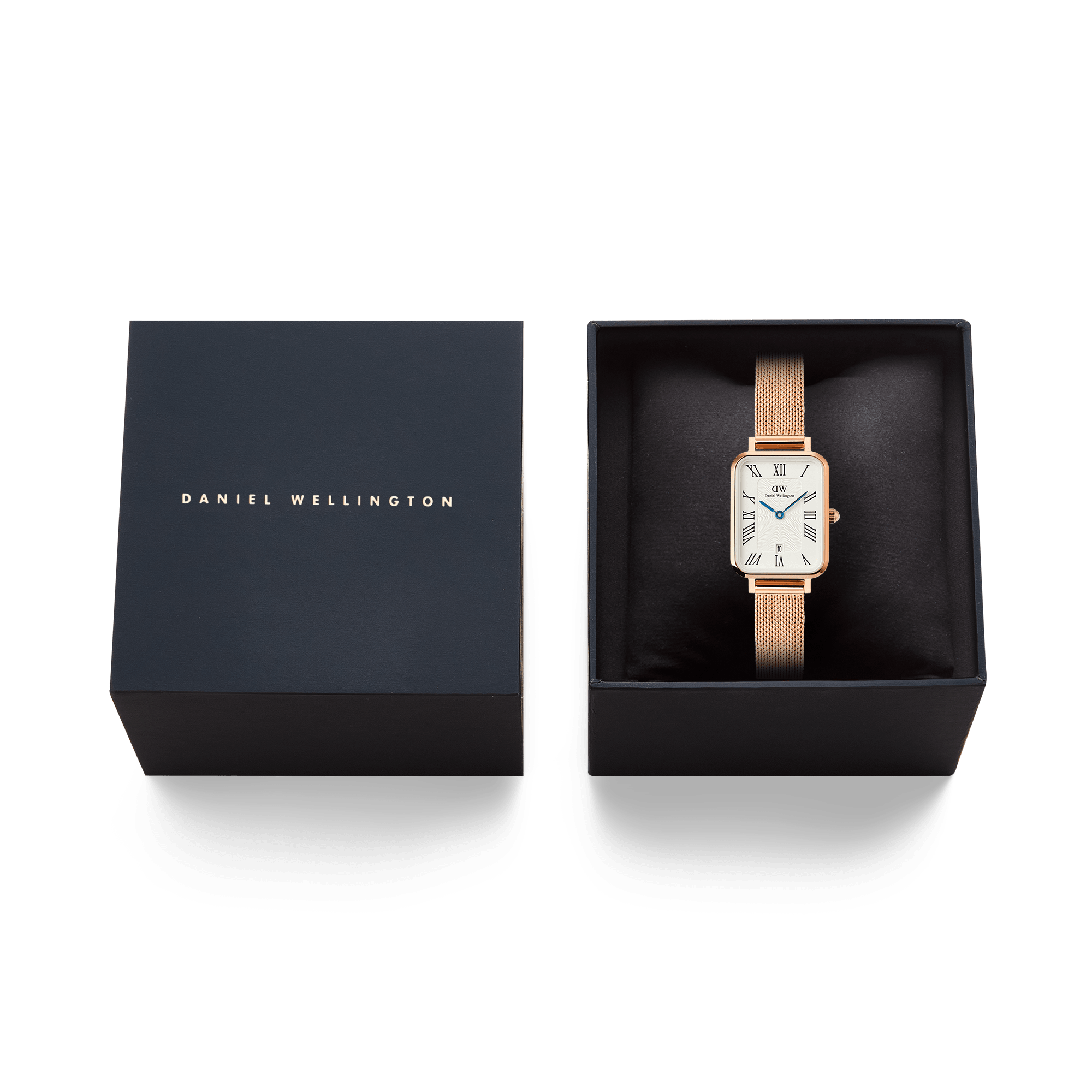 Daniel Wellington Quadro Melrose  Roman Numerals Date