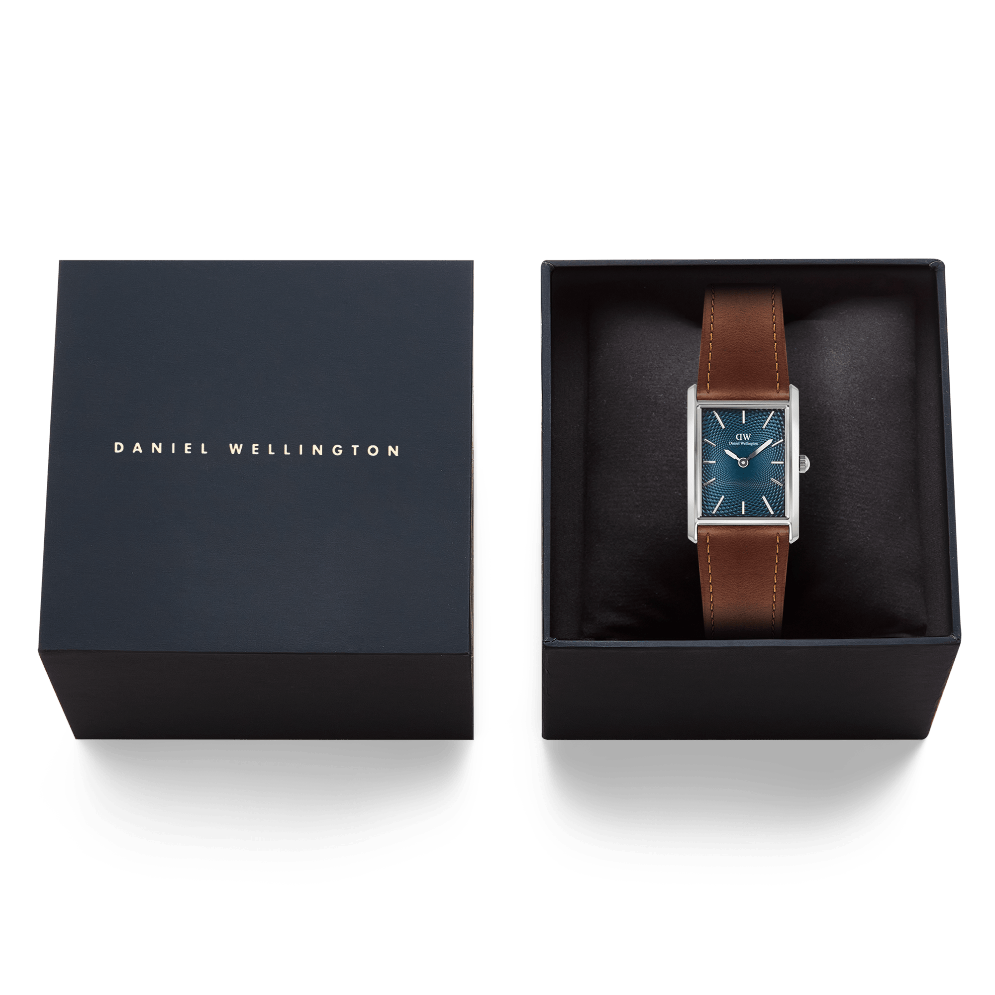 Daniel Wellington Bound Light Brown Arctic Guilloché Silver DW00100900