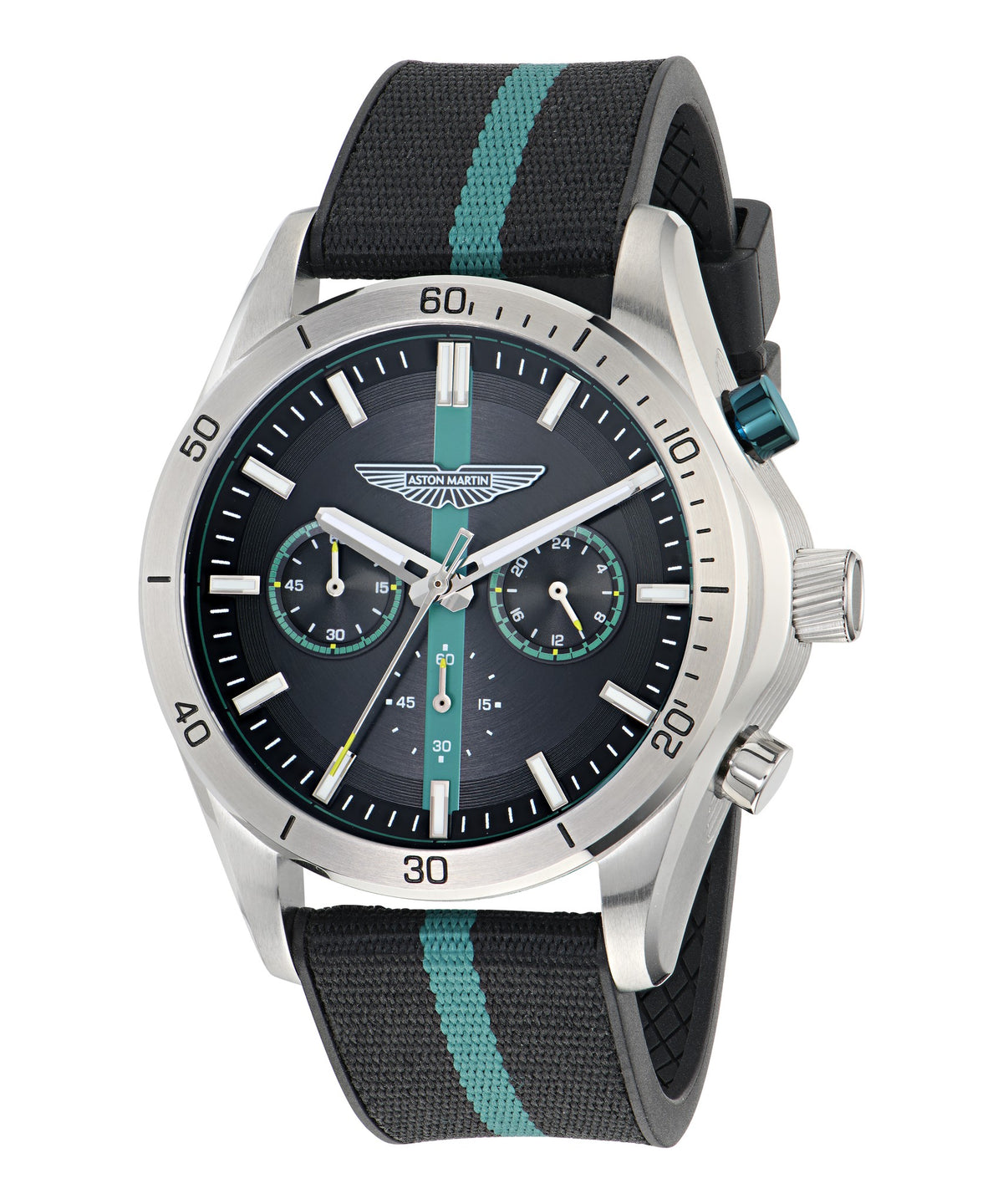 Aston Martin Thrill CLP MTRL1F607, fitted with the spare strap