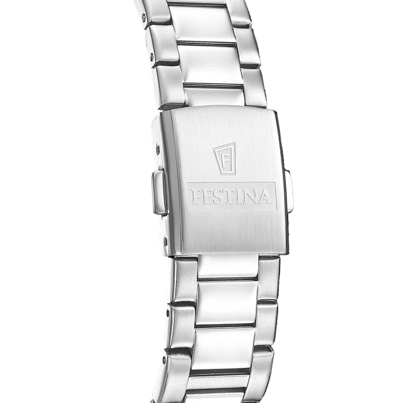 Festina Boyfriend Collection Blue Dial Stainless Steel Watch F20753/2