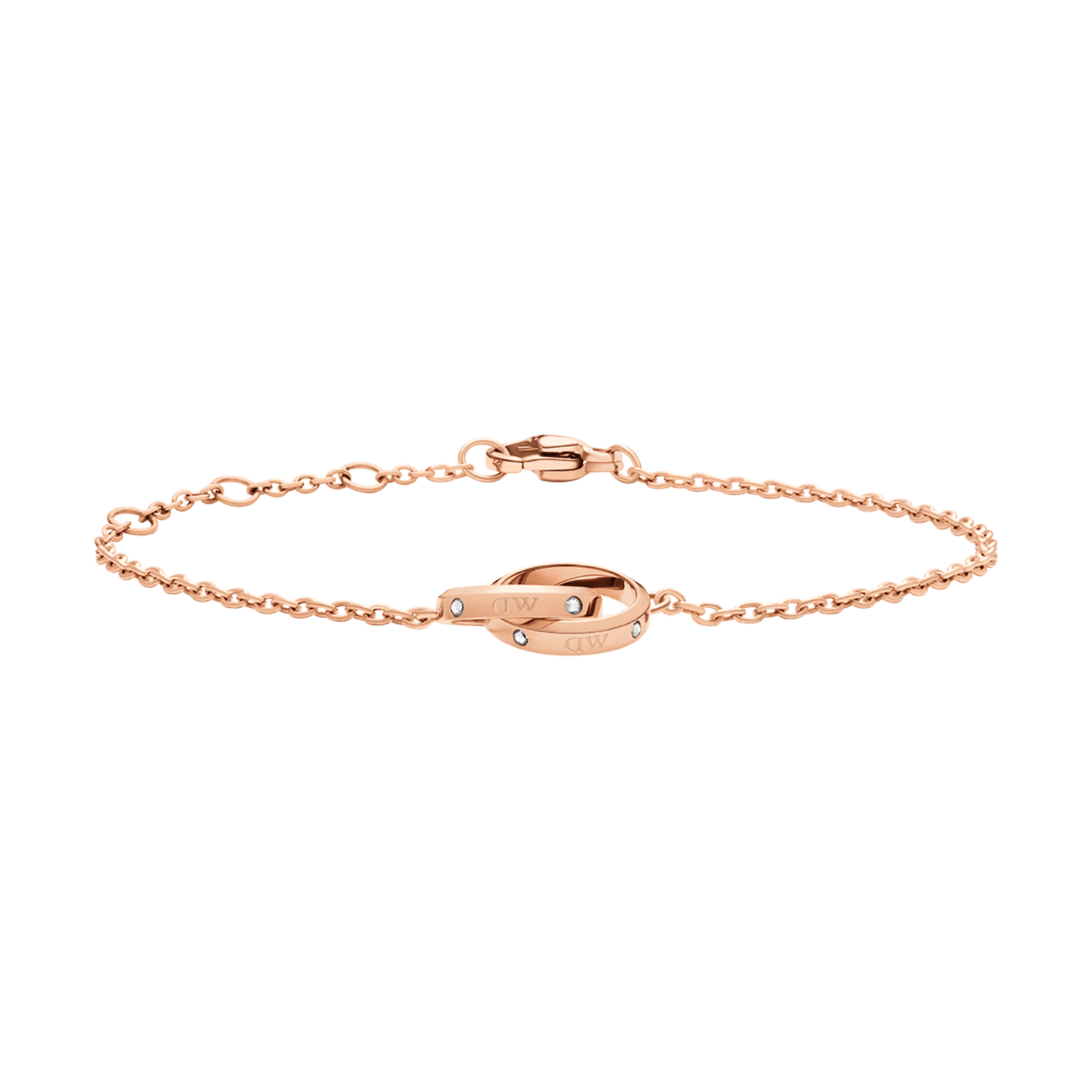 Classic Unity Lumine Rose Gold Bracelet DW00400355