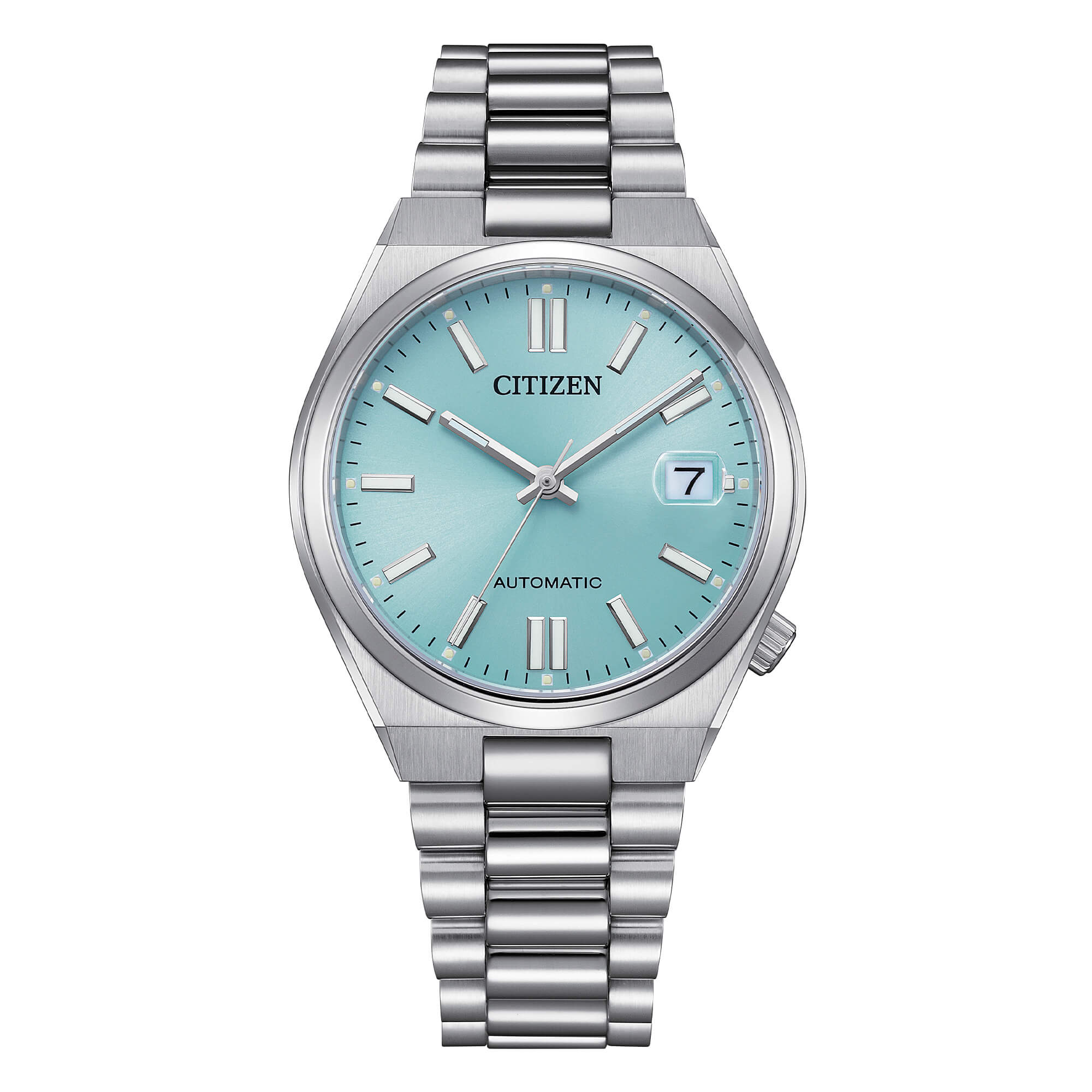 Citizen Tsuyosa Automatic Turquoise Dial Stainless Steel Watch NJ0200-50L