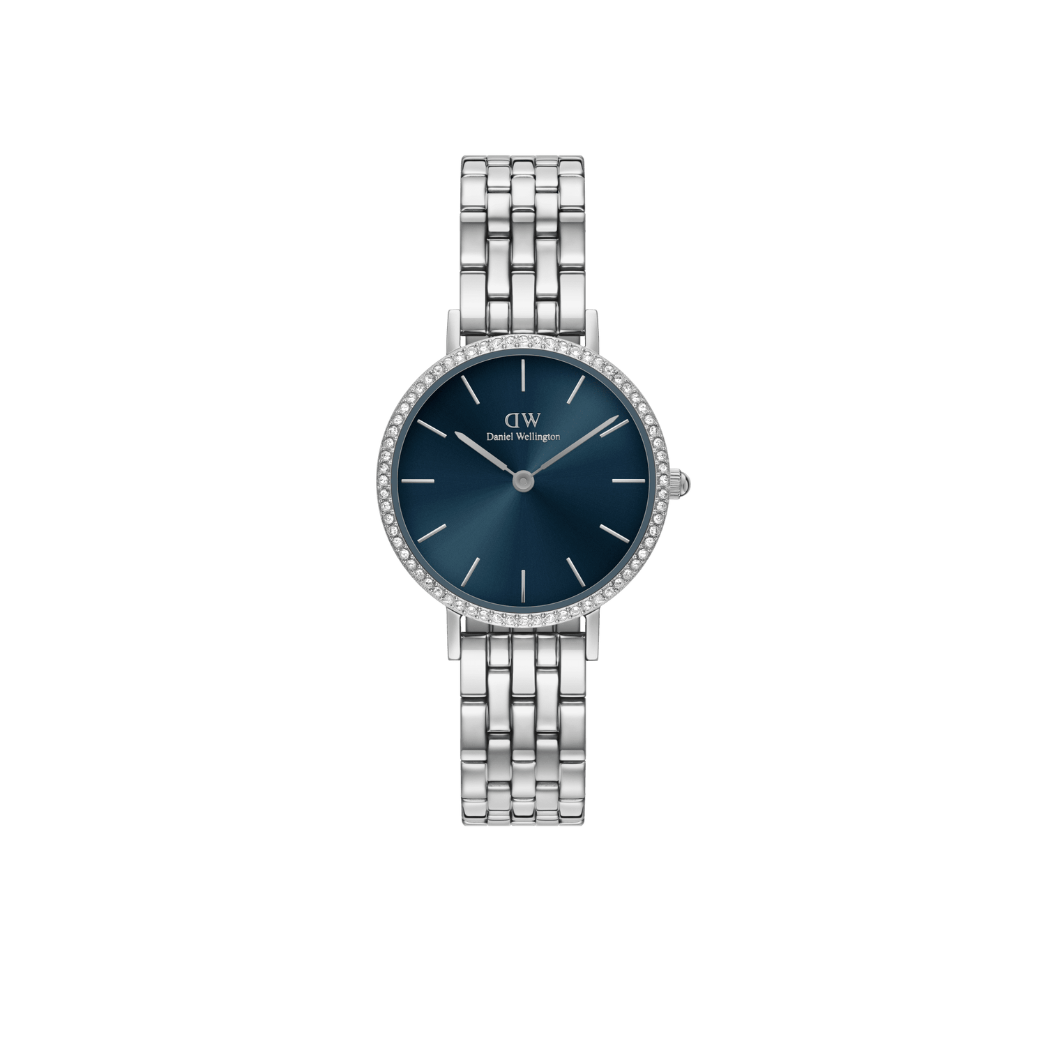 Daniel Wellington Petite 28mm Bezel 5-Link Arctic Sunray Watch DW00100664
