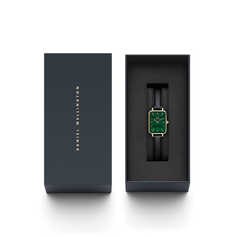 Daniel Wellington Quadro Pressed Sheffield Green Dial Watch DW00100562