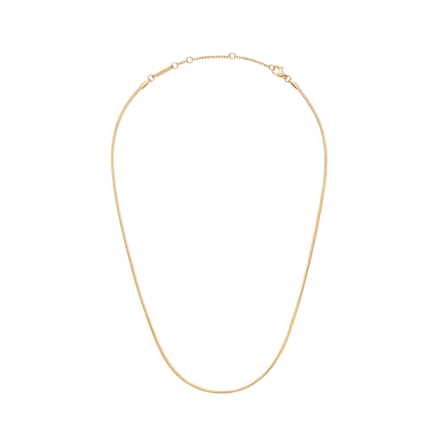 Flat Chain Gold Necklace DW00400548
