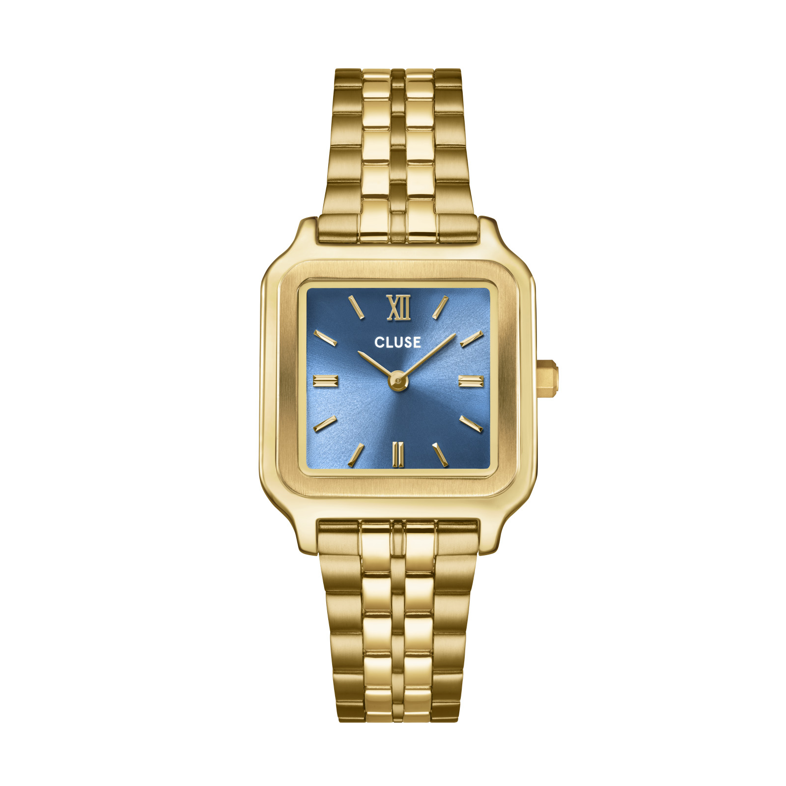 CLUSE Gracieuse Kyanite Blue Dial Gold Stainless Steel Bracelet CW11908