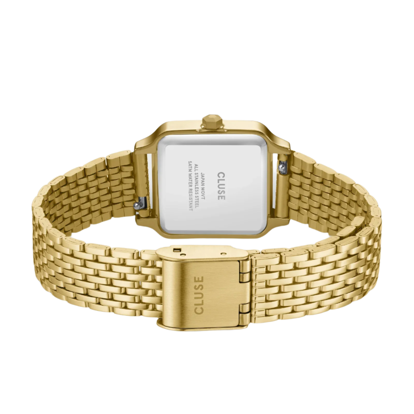 CLUSE Gracieuse White Dial Gold Stainless Steel Bracelet Set Box CG11804