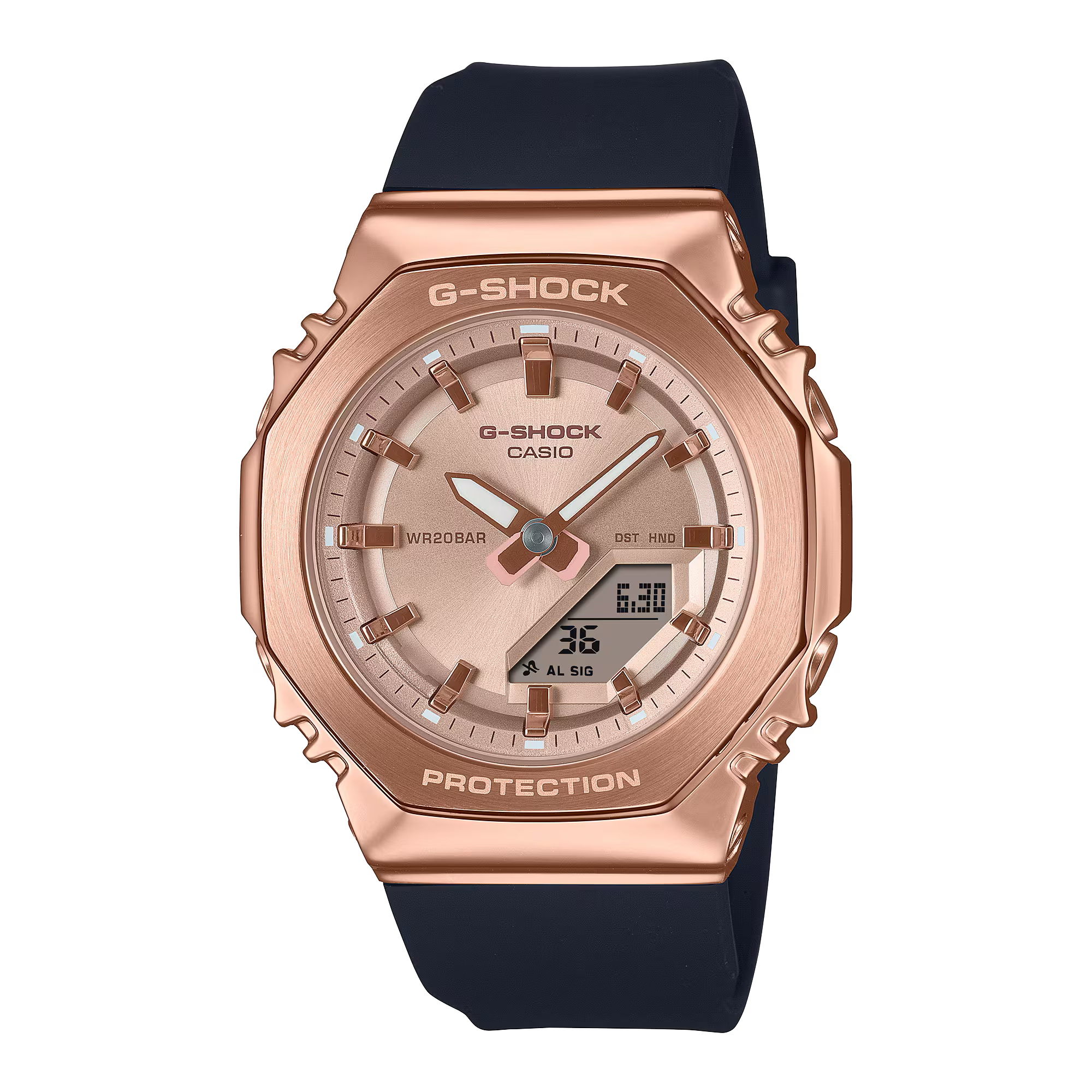 G-Shock Analog Digital Black Resin Band Watch GMS2110PG-1A4