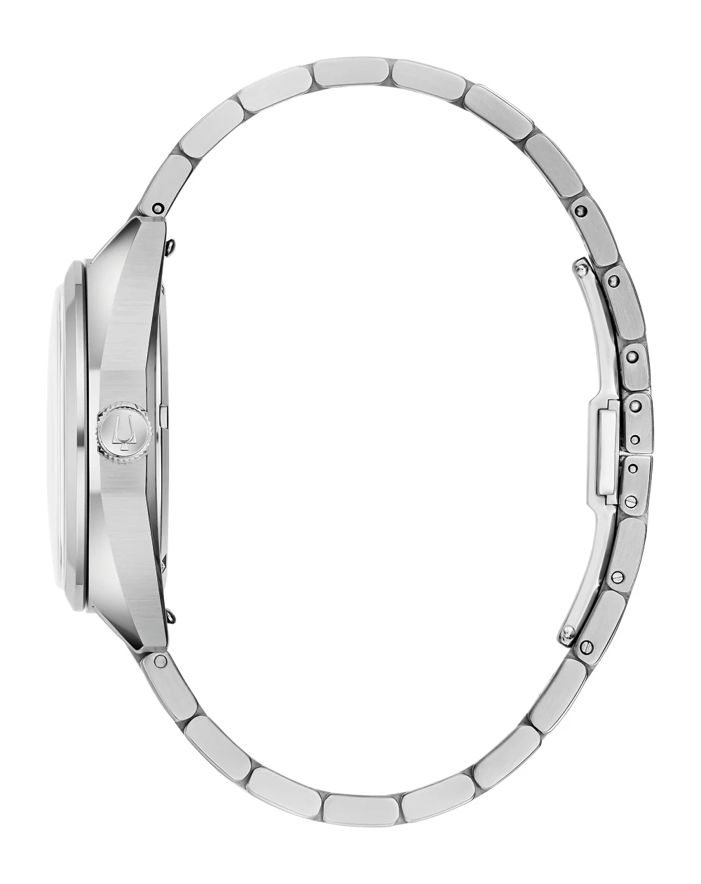 Bulova Classic Jet Star Stainless Steel Band Grey Dial Watch 96B472