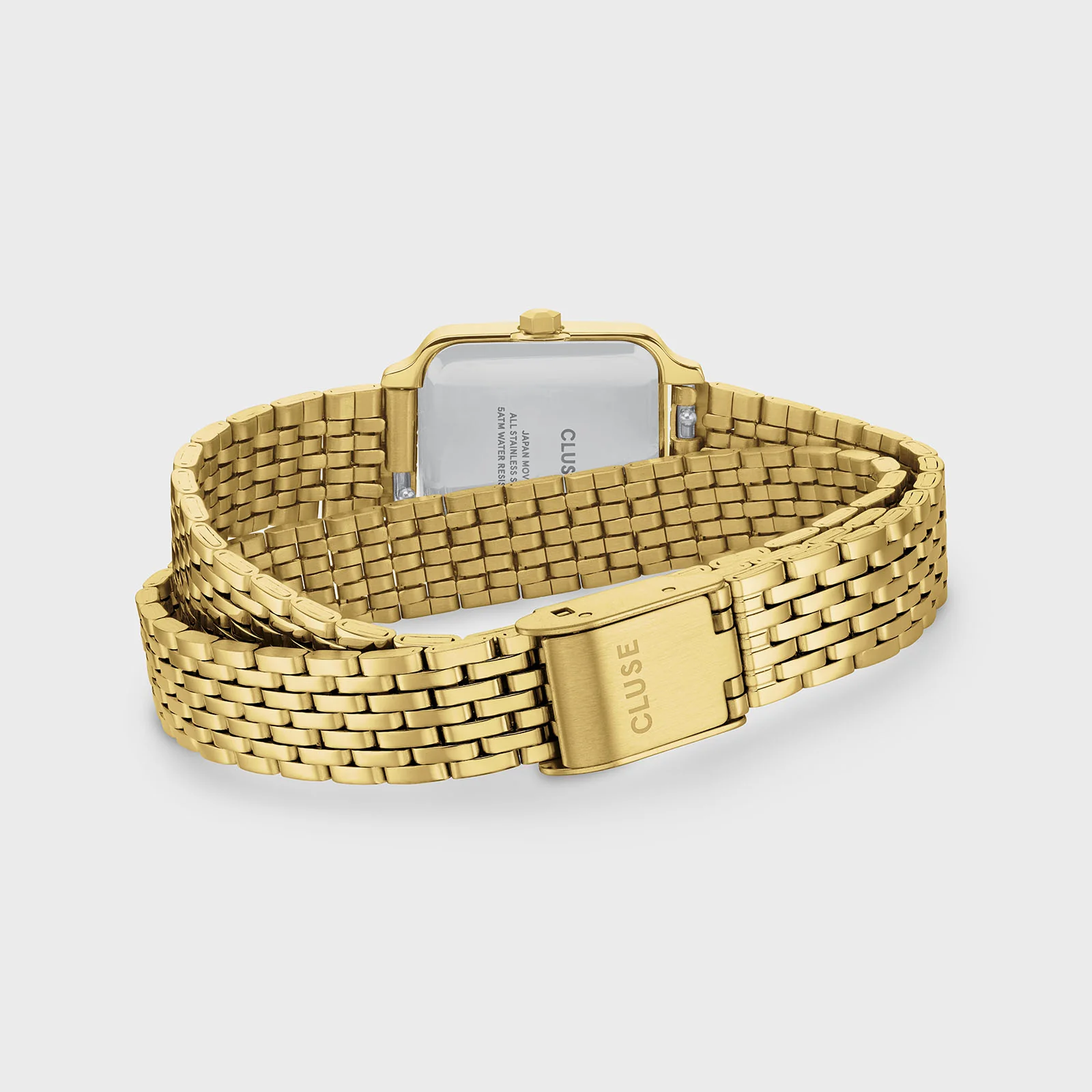 CLUSE Gracieuse Gold Mini Stainless Steel Double Wrap Band Green Dial CW15504