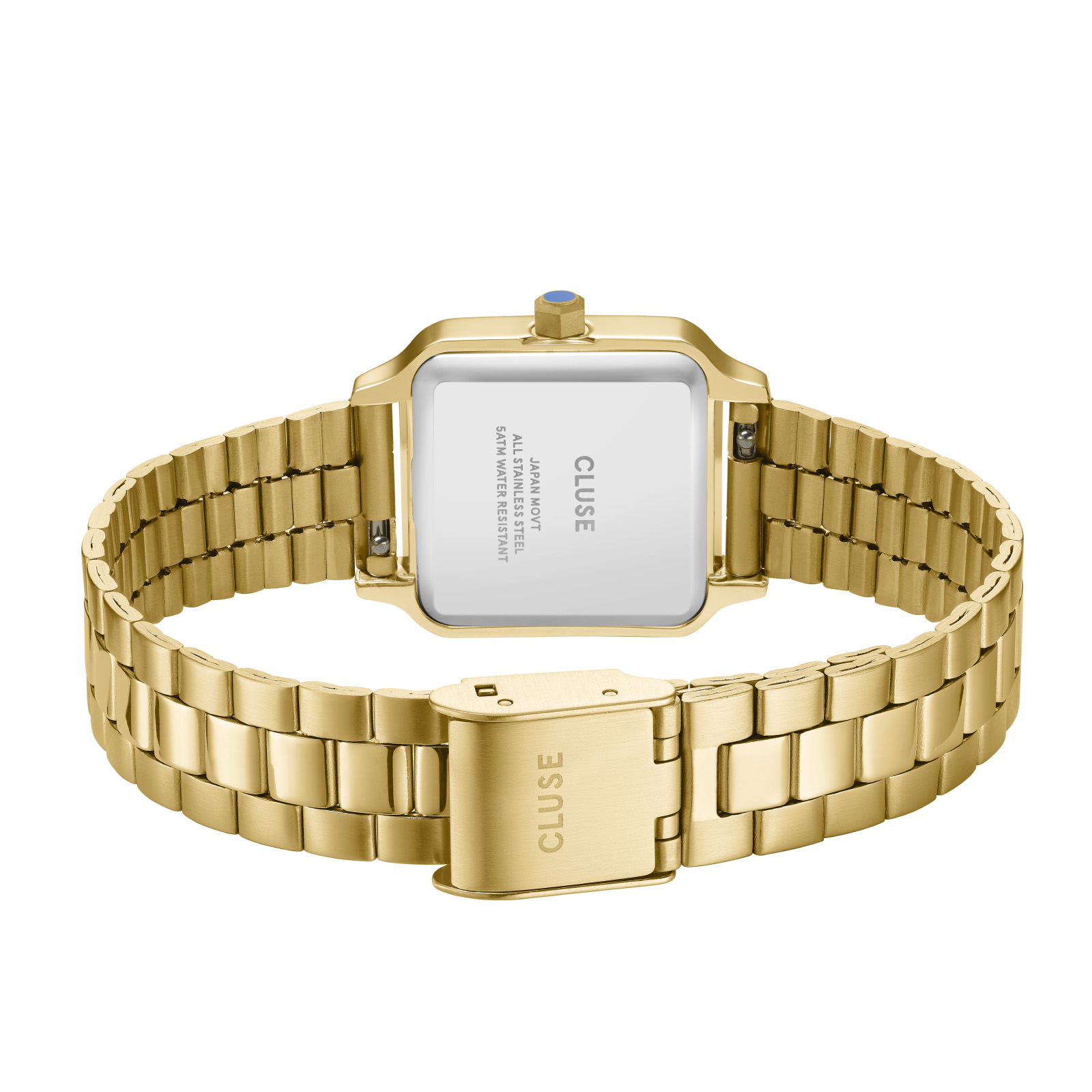 CLUSE Gracieuse Frosted Lilac Dial Gold Stainless Steel Bracelet CW11820