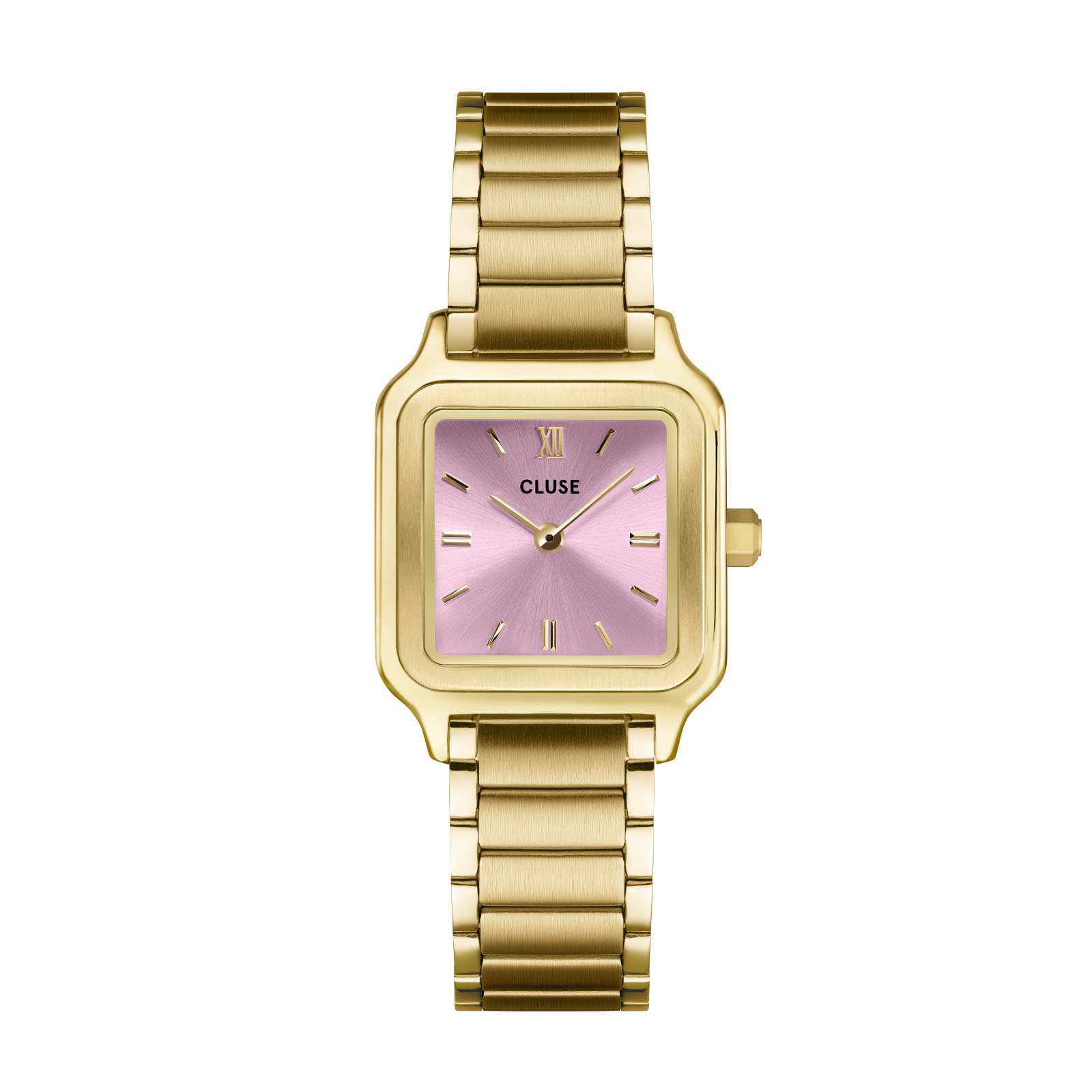 CLUSE Gracieuse Mauve Pink Dial Gold Stainless Steel Bracelet CW11819