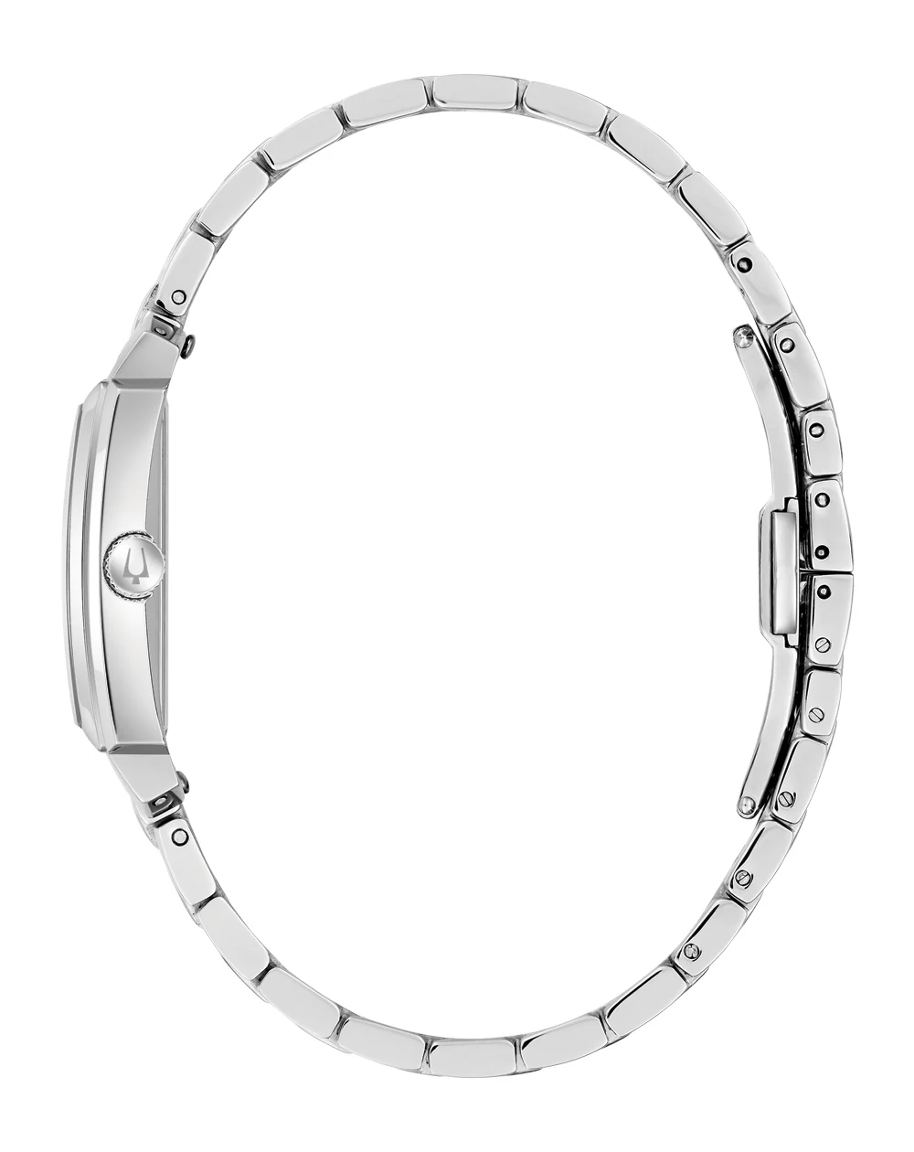 Bulova Sutton Silver Dial Stainless Steel Watch 96L349