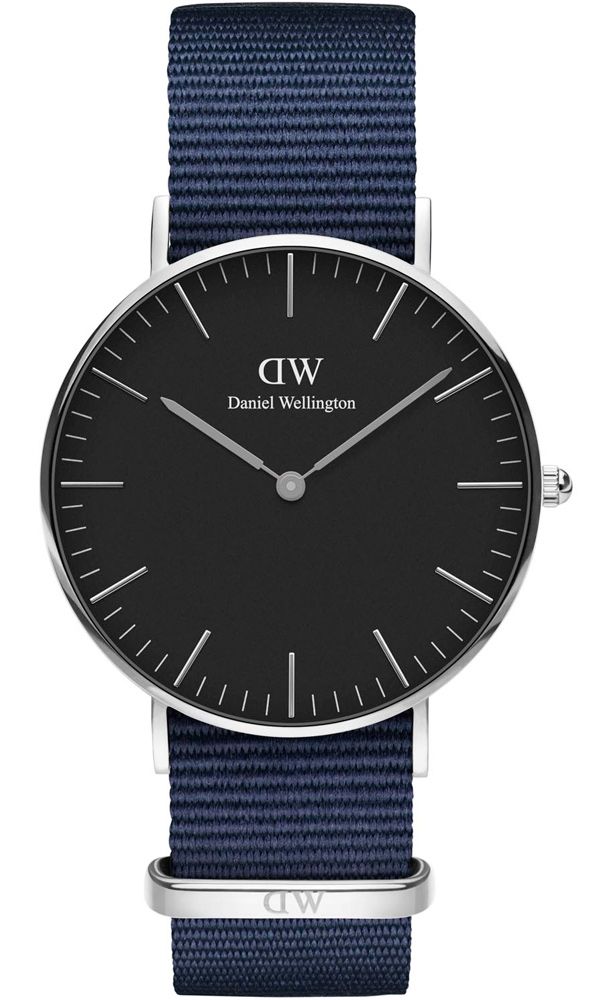 Daniel Wellington Classic 36mm Bayswate Black Dial Watch DW00100282