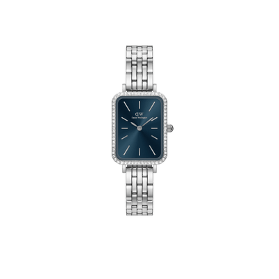 Daniel Wellington Quadro 20X26mm Bezel 5-Link Arctic Sunray Watch DW00100670