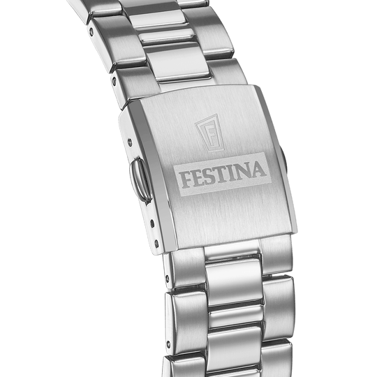 Festina Black Dial Stainless Steel Strap Men's Watch F20560/6