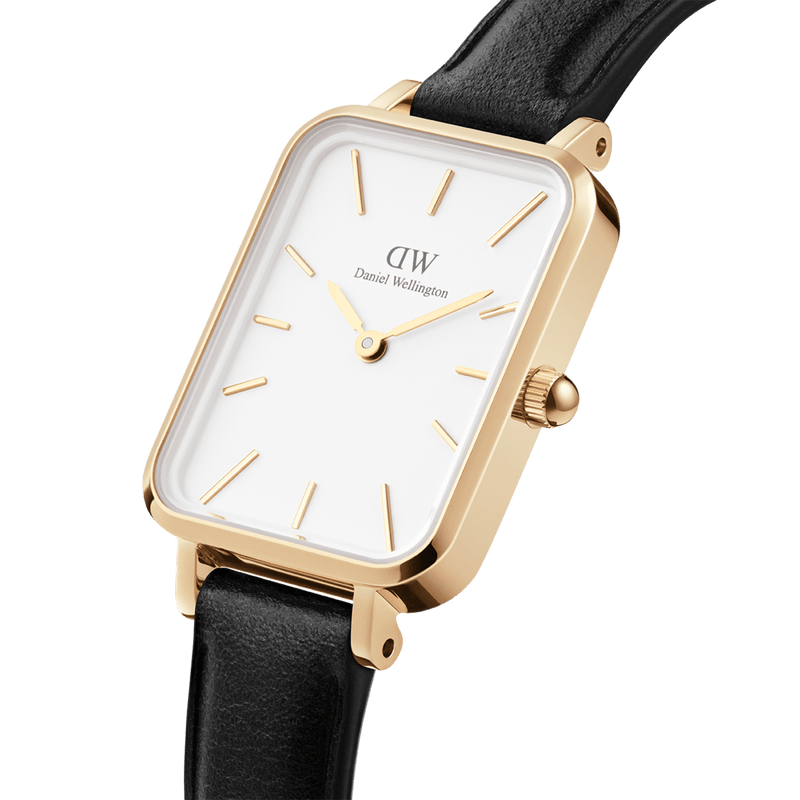 Daniel Wellington Quadro 20x26mm Pressed Sheffield White Dial Watch DW00100559