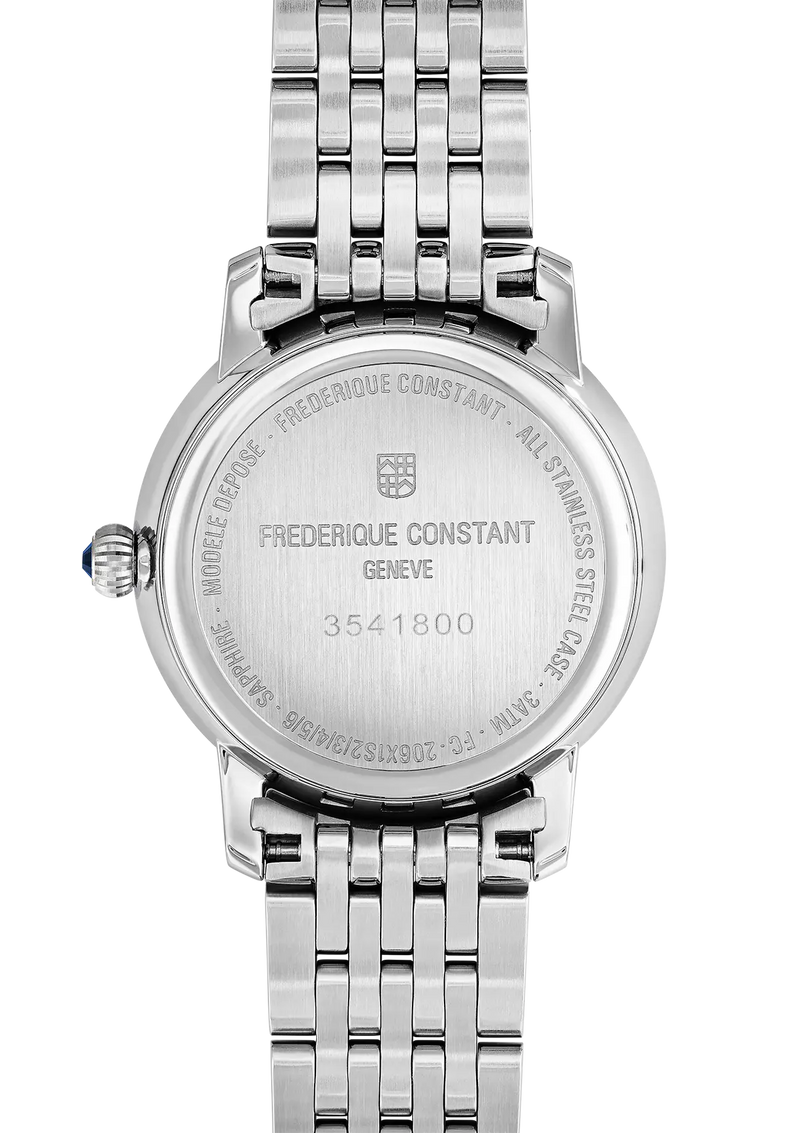 Frederique Constant Slimline Ladies Moonphase FC-206MPWD1S6B