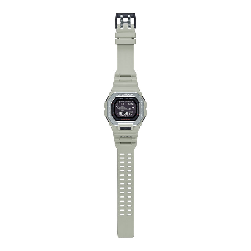 G-Shock G-Lide Sport Tide White Resin Band Watch GBX100-8D