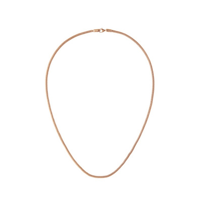 Daniel Wellington Tide Mesh Rose Gold Necklace DW00401097