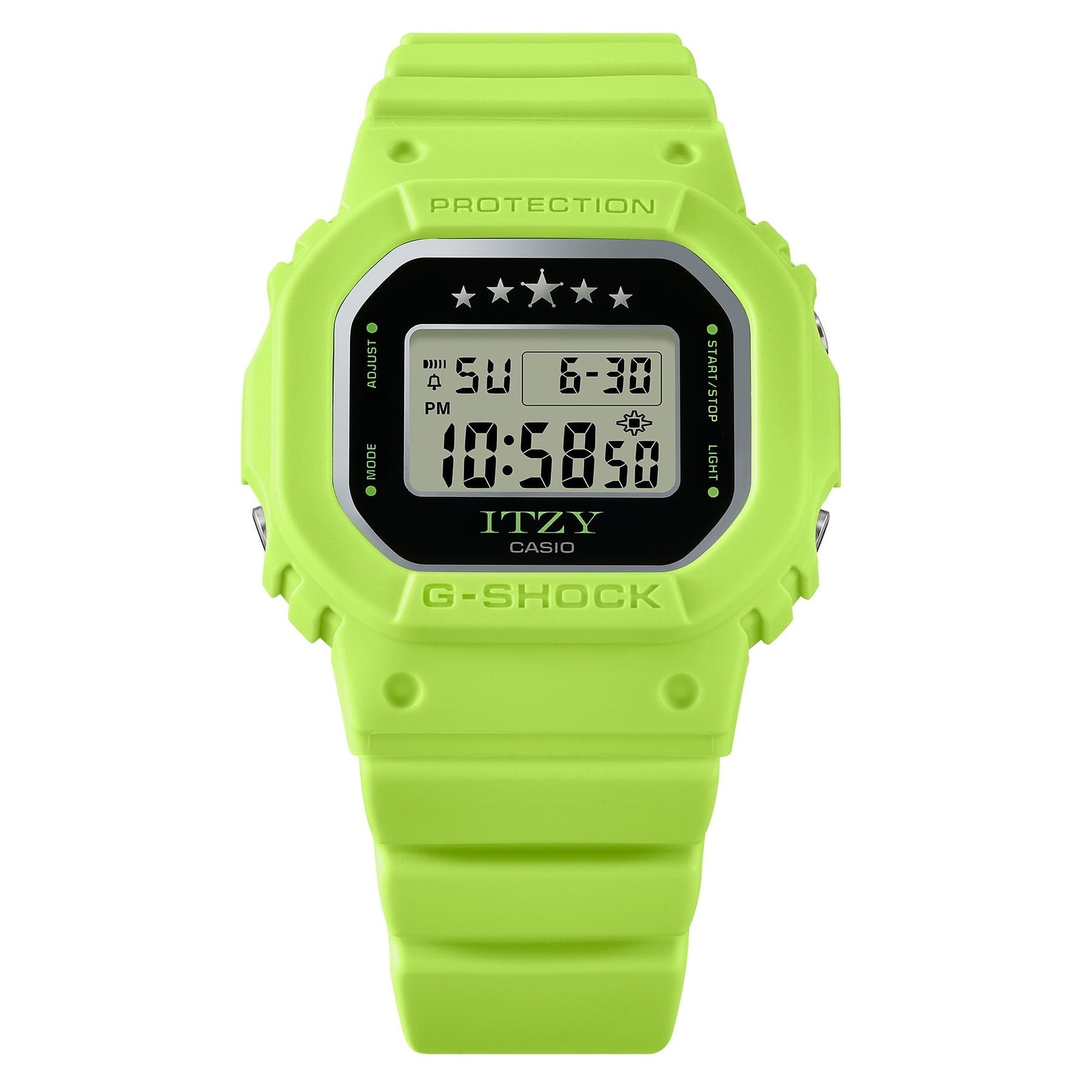 G-Shock ITZY Green Resin Band Watch GMDS5610IT-3D