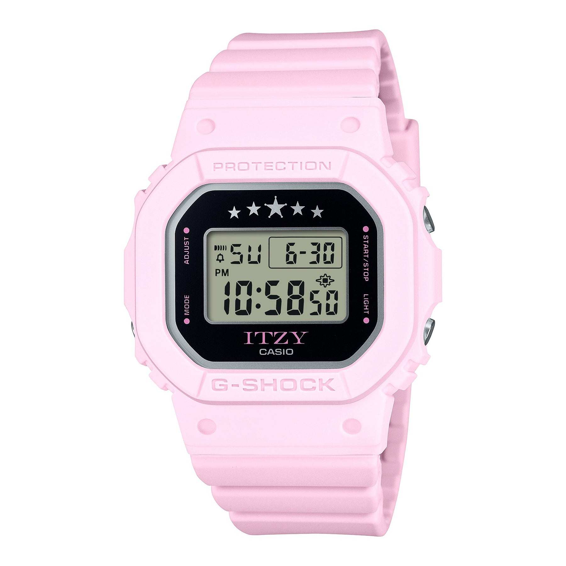 G-Shock ITZY Pink Resin Band Watch GMDS5610IT-4B